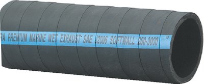 Shield 16-200-2120-24 Shields Marine Exhaust Water Series 200 Hose without Wire, 2-1/2" x 2'