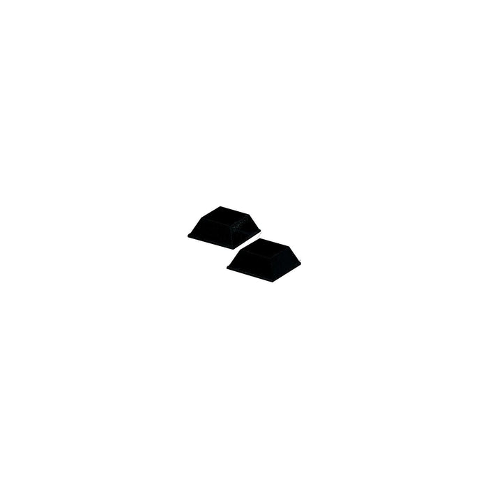 Taylor Made Products 1167 Taylor Adhesive-Backed Rubber Door Pads 3/4" x 3/4" (2, per Pack)