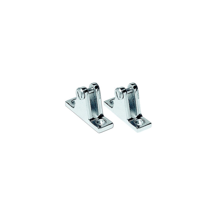 Taylor Made Products 1204 Taylor Chromed Zamak Deck Hinges (Sold as Pair)