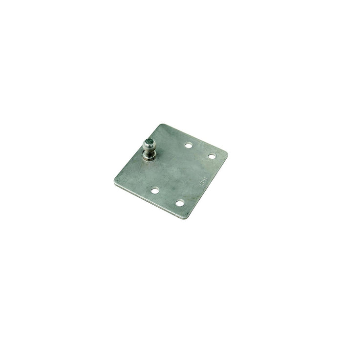 Taylor Made Products 1886 Stainless Gas Lift Hardware, Flat Mount Brackt w/Ball Stud, Pair