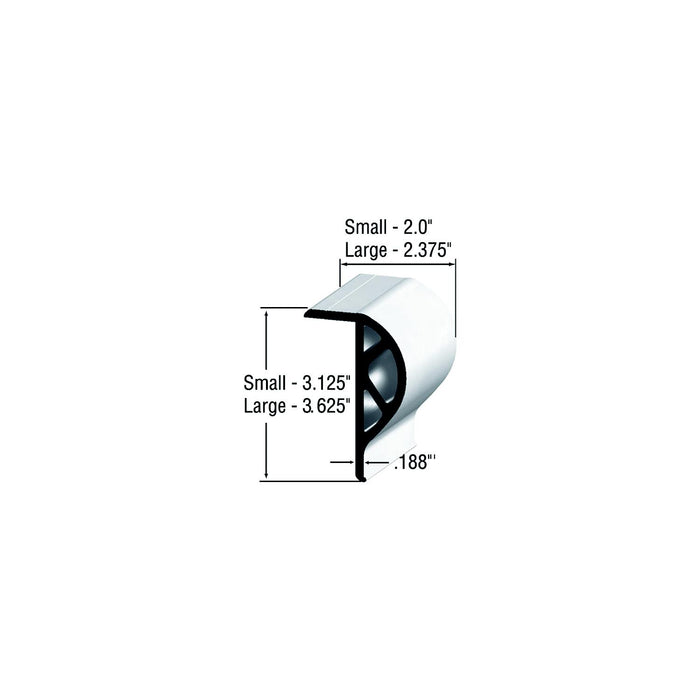 Taylor Made Products 45967 Taylor True Color Commercial Grade P-Shape Dock Small, Large, 10'