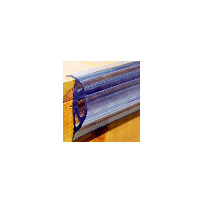 Taylor Made Products 45970 Taylor Made ClearVue Commercial P-Shape 10' Vinyl, Dock Edging