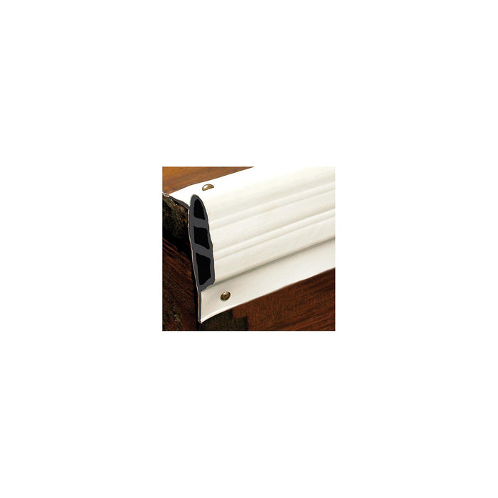Taylor Made Products 46062 White, Medium Double Molded Vinyl Dock Edging. 10' Straight