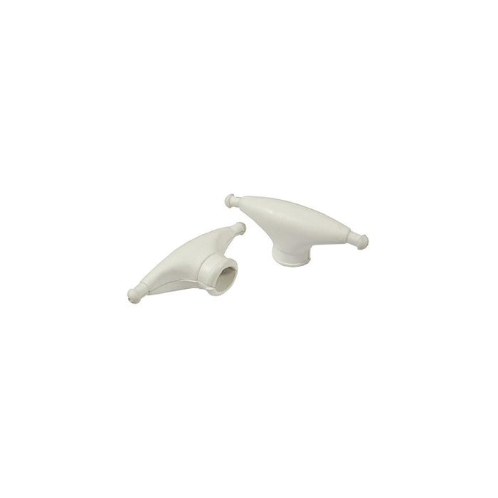 Taylor Made Products 960027 Taylor Rubber Spreader Boots White (Sold in Pairs)