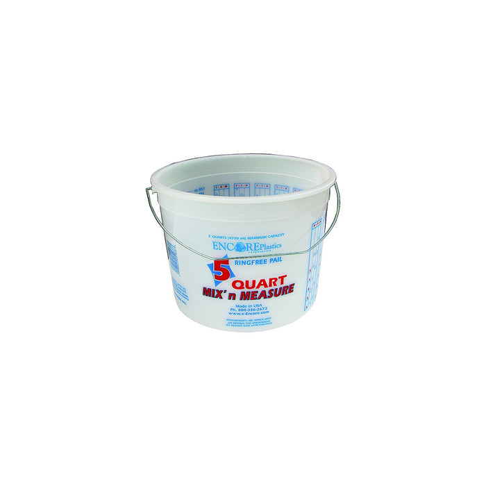 Encore 1000853 Plastic Pail 5 Qt. w/Ring