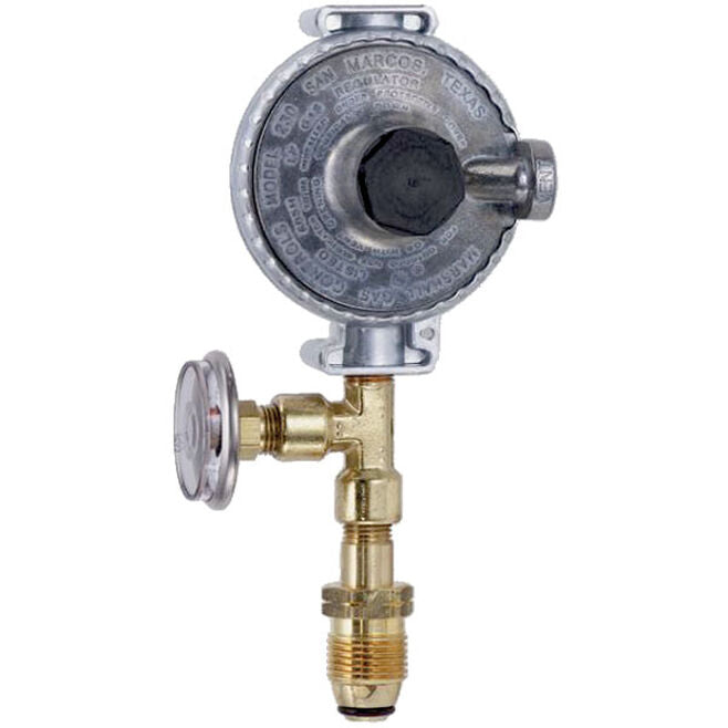 Trident Marine 1200-1411 LPG Tank Mount Single Stage Regulator