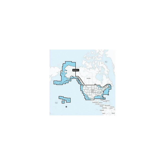 Garmin 010-13177-00 Navionics+™ Updates for w/ Built-In Charts, U.S. & Coastal Canada, microSD™/SD™