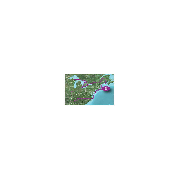 Garmin 010-C0715-00 Vision Card, Morgan City-Brownsville
