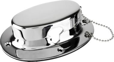 Sea-Dog Chrome Brass Chain Deck Pipe - 322070