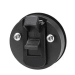 Whitecap 3227B | – – D Style Slam Latch Black 2" Cutout
