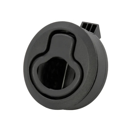 Whitecap 3227B | – – D Style Slam Latch Black 2" Cutout