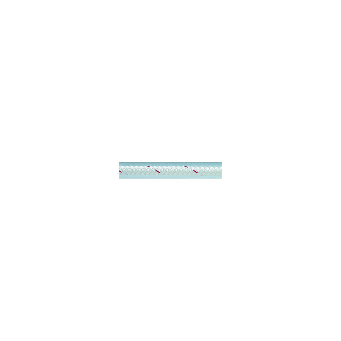 New England Ropes 21001600600 White Sta-Set Polyester Double Braid, 1/2" x 600'