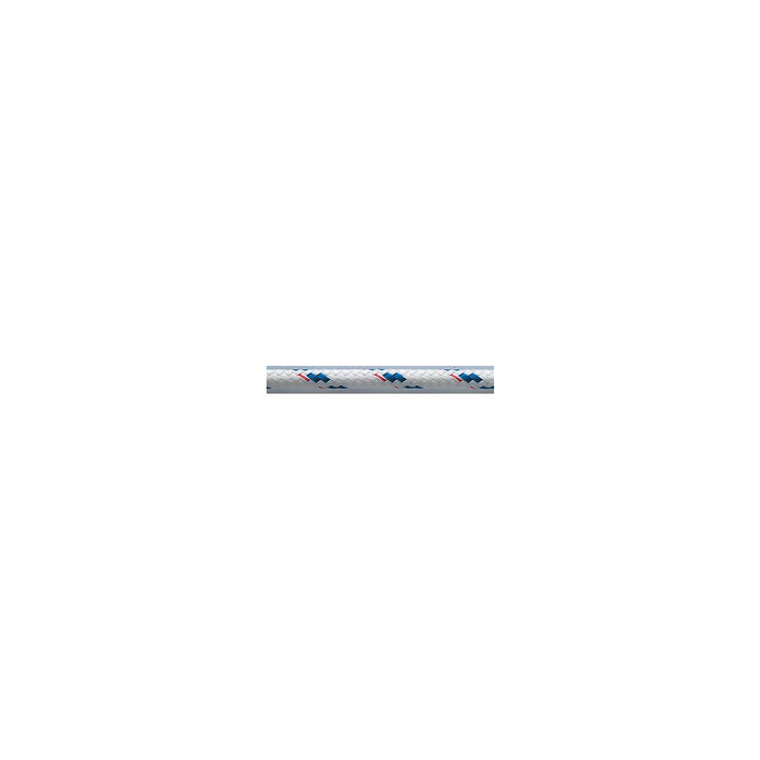 New England Ropes 21130800600 Blue Sta-Set Polyester Double Braid, 1/4" x 600'