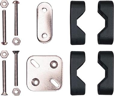 Soporte de montaje en riel Sea-Dog Placa de respaldo de 3/4X2 (327101-1)