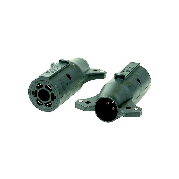 Pollak 12-719EP 7-Way to 6-Way Connector Adapter