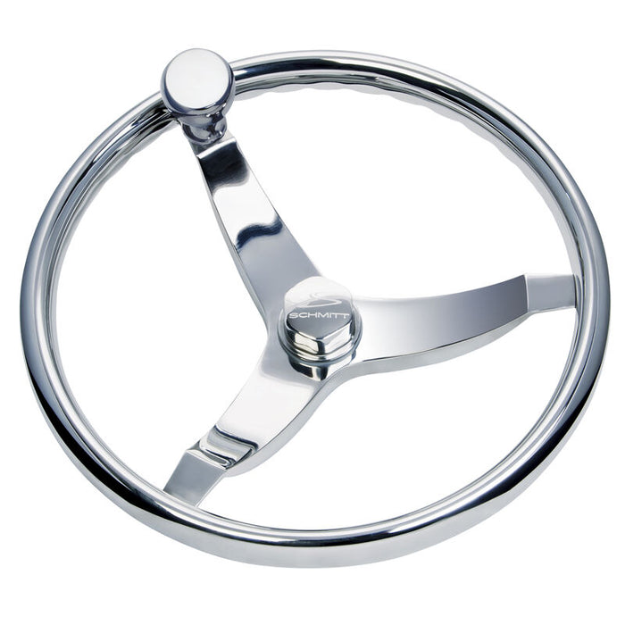 Schmitt Marine 7161321FGK | – – Schmitt Vision Elite 13.5" Steering Wheel With Knob