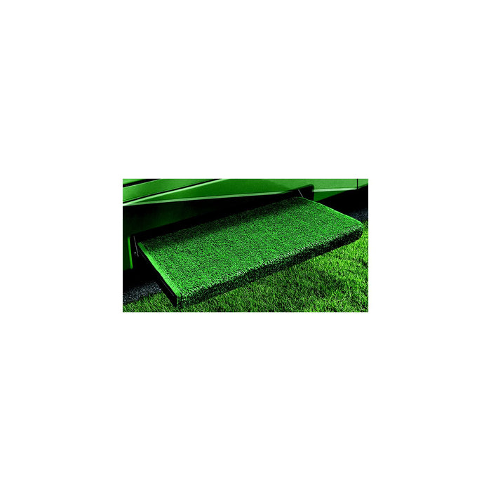Prest-O-Fit 2-0058 Jumbo Wraparound Plus RV Step Rug, 23" Wide, Green