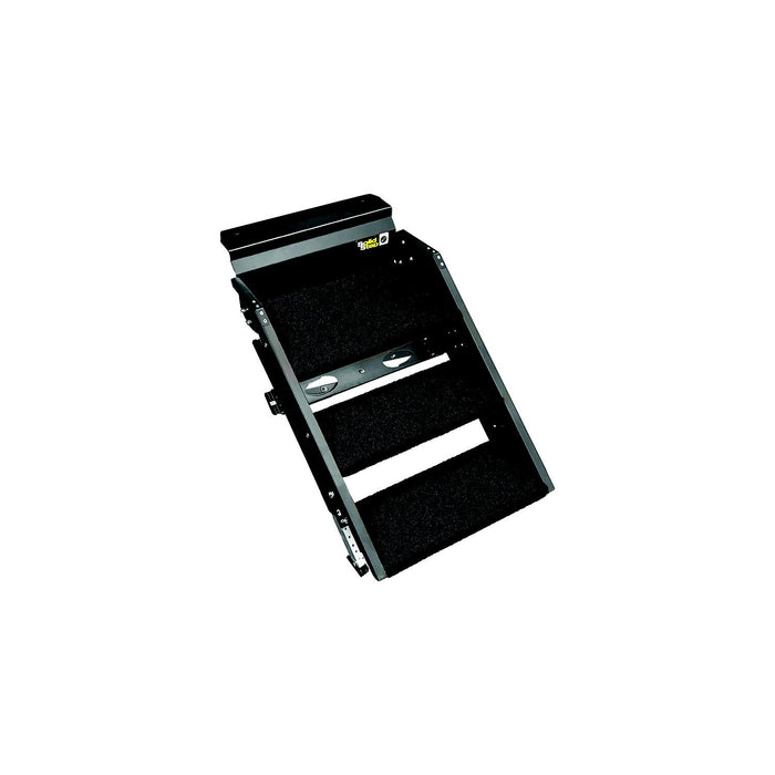 Prest-O-Fit 2-0288 Trailhead Step Rug, Obsidian Black, 3 Step, 20.125 in.