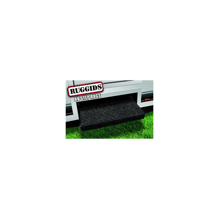 Prest-O-Fit 2-0420 Ruggids RV Step Rug, 23" Wide, Black