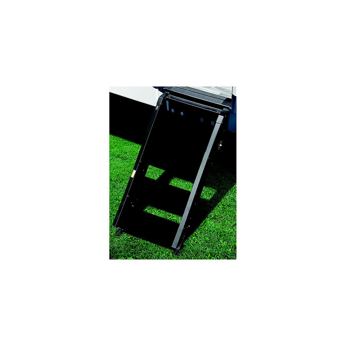 Prest-O-Fit 2-0536 Trailhead RV 4-Step, 23.5" Step Rug for MORryde Stepabove, Obsidian Black