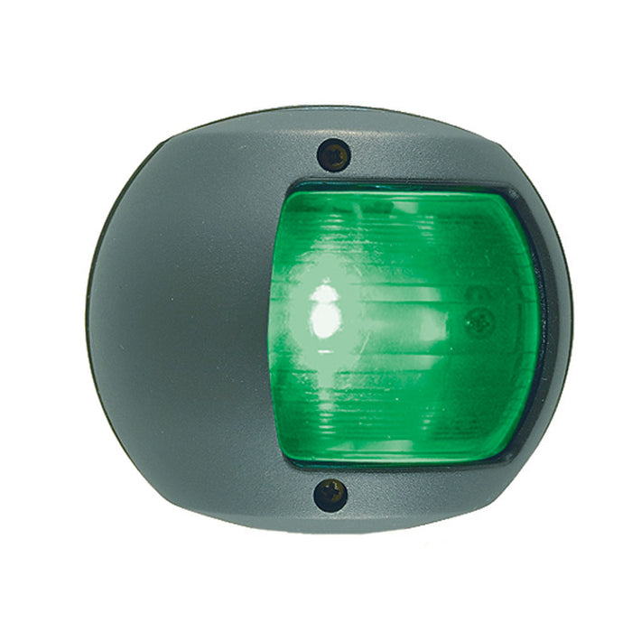 Perko 0170BSDDP3 Luz lateral LED - Verde - 12 V - Carcasa de plástico negra