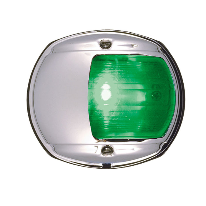 Perko 0170MSDDP3 Luz lateral LED - Verde - 12 V - Carcasa cromada