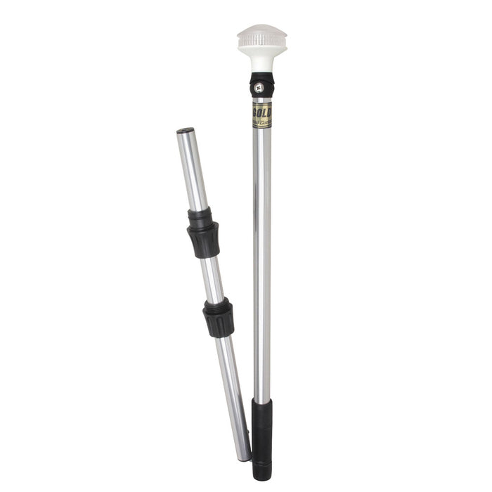 Farola LED universal Perko serie Omega de 48" con poste plegable