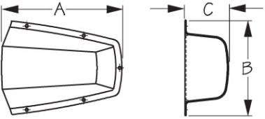 Sea-Dog Stainless Steel Clam Shell Vent - Mini