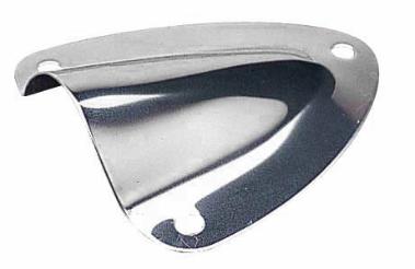 Sea-Dog Clam Shell Vent - Large Stainless Steel 2-1/4"L x 2-1/8"W x 5/8"H
