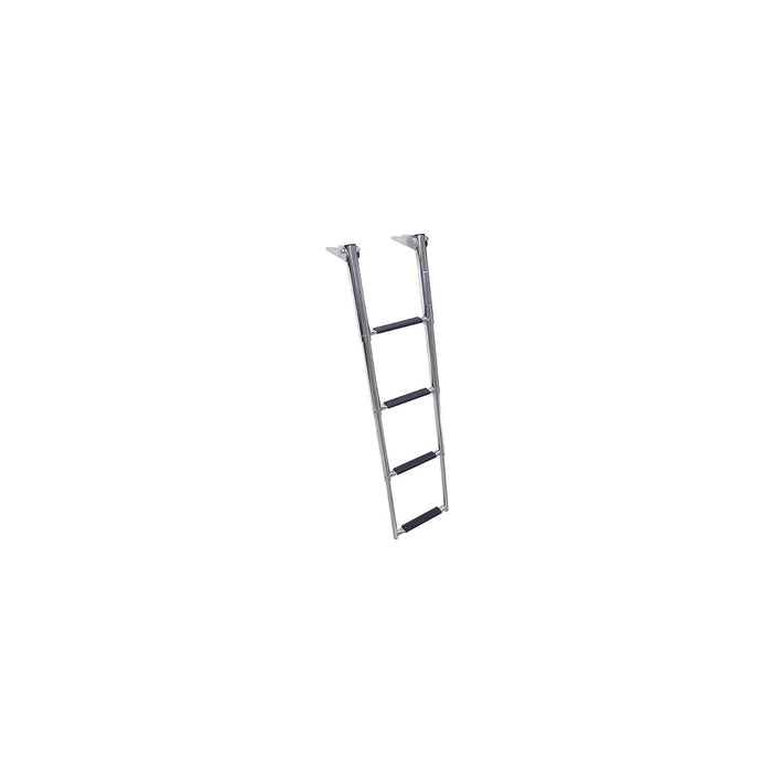 Windline TDL-4X 4-Step Stainless Over Platform Ladder
