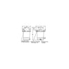 Groco ARG-2500-P ARG Bronze Strainer With Plastic Basket