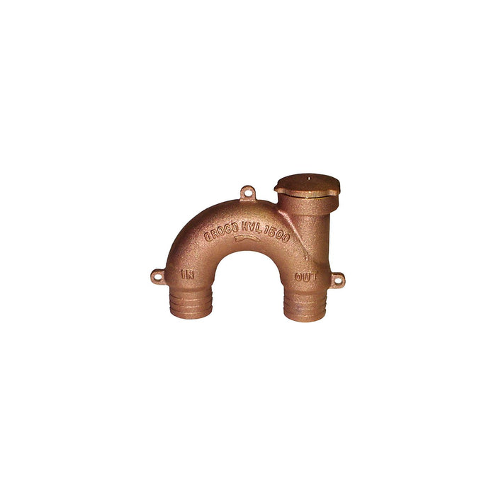 Groco HVL-750 Bronze Vented Loop For Hose