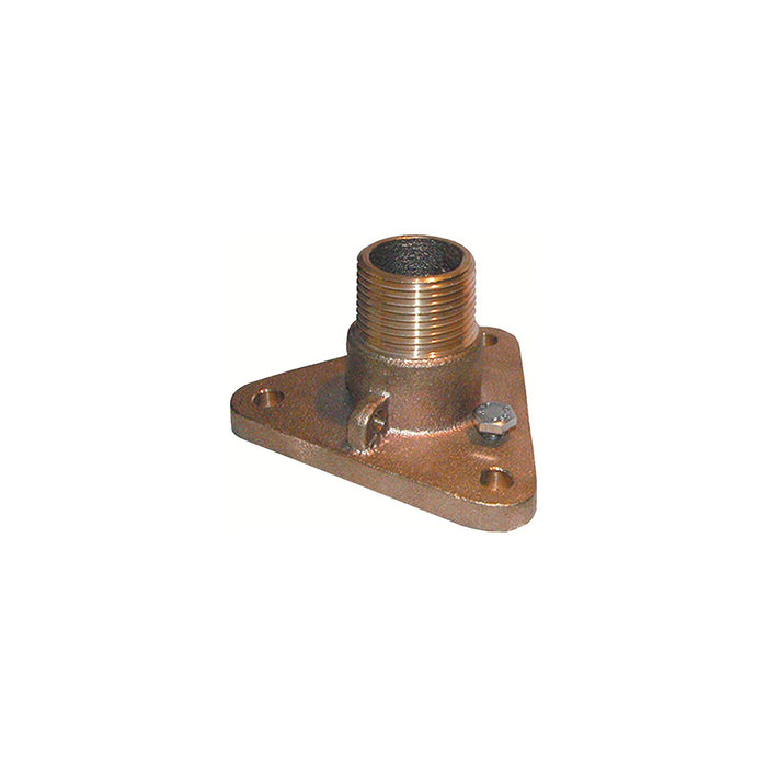 Groco IBVF-2500 IBV-F Bronze Flanged Adaptor for In-line Ball Valve to Thru-Hull