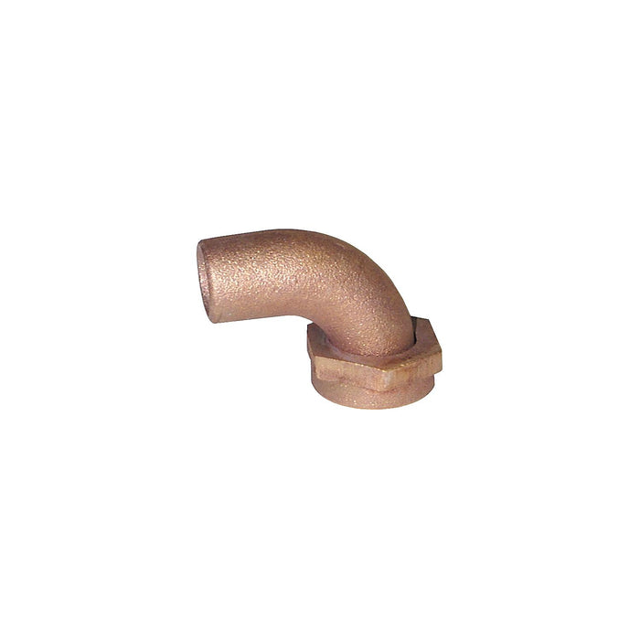 Groco TPC-1250 Bronze Tail Piece 90°, NPS Thread
