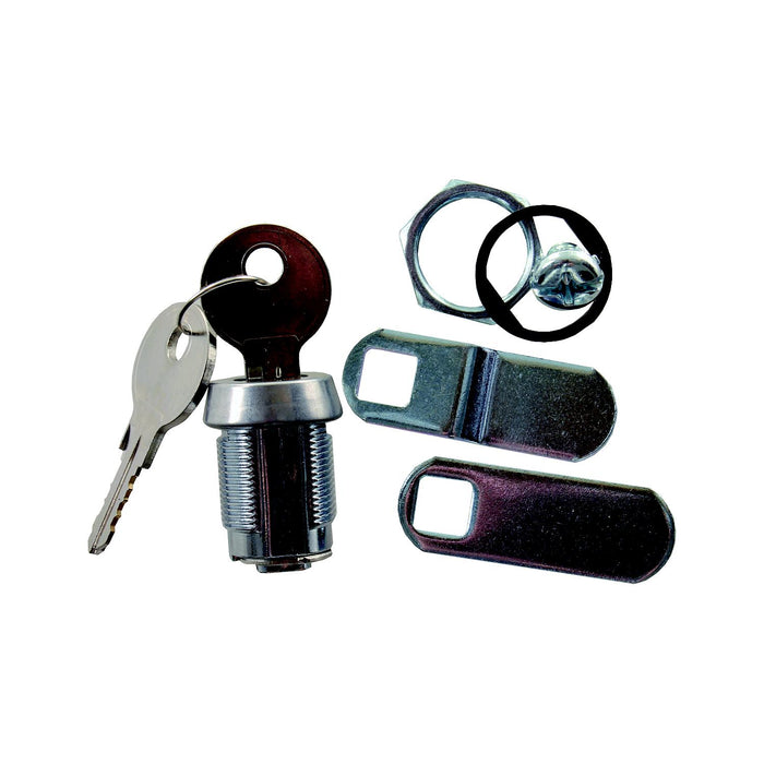 JR Products 175 Deluxe Compartment Door Key Lock, 1-1/8"