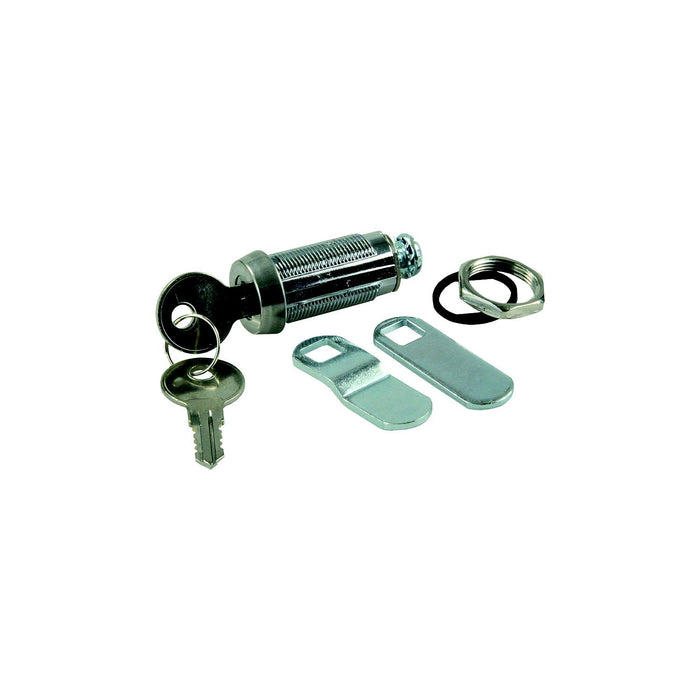 JR Products 185 Deluxe Compartment Door Key Lock, 1-3/8"
