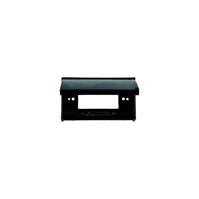 JR Products 05-12215 Black GFCI Weatherproof RV Outlet Cover