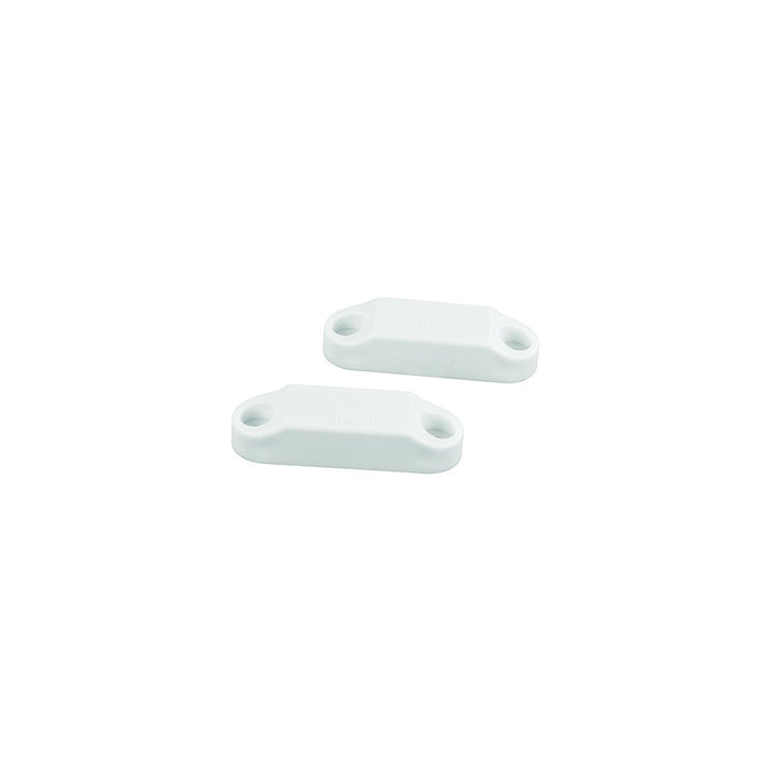 JR Products 06-30095 Magnetic Baggage Door Catch, White