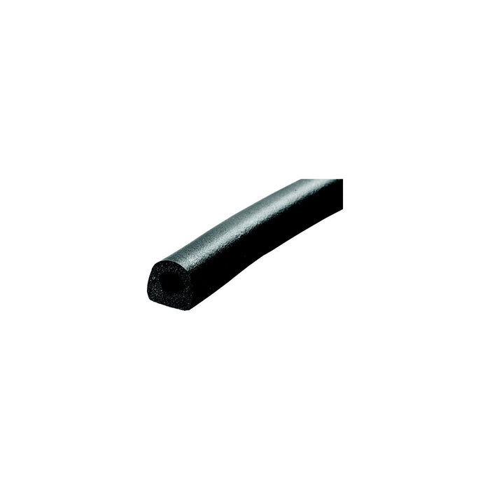 JR Products 06-30115 D Shaped EPDM Sponge Rubber Seal, 25'