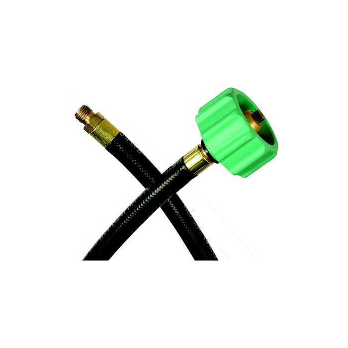 JR Products 07-30725 RV Rubber Pigtail Hose with 1/4" Male Inverted Flare End