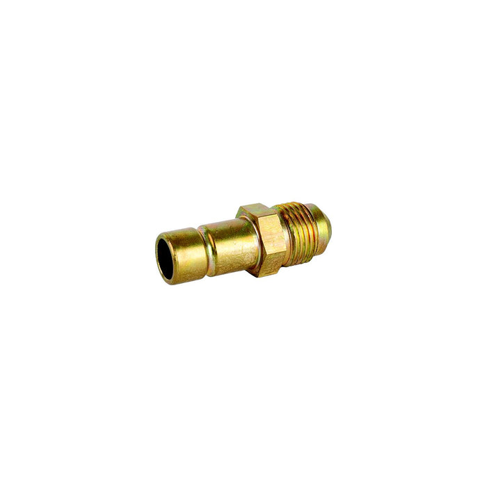 JR Products 07-31775 RV Manifold Adapter, 1/2" Manifold x 3/8" Male Flare