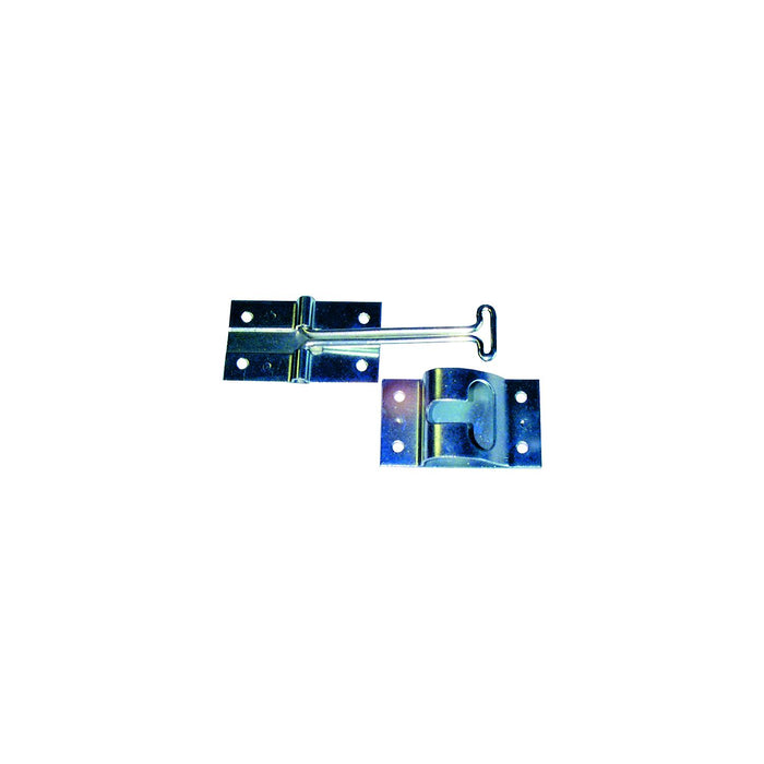 JR Products 10495 Metal T-Style Door Holder, 4"