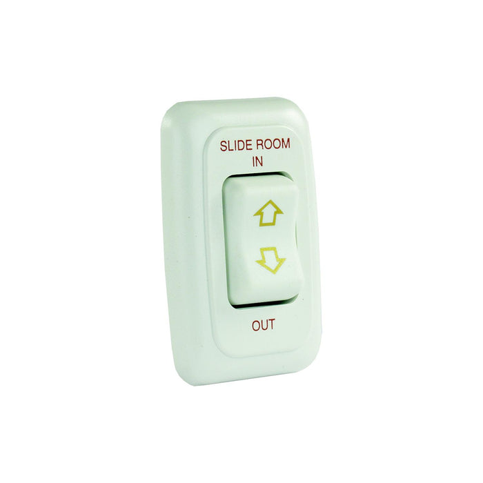 JR Products 12075 Single RV Slide Out Switch with Bezel