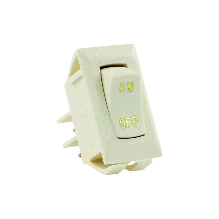 JR Products 12615 Labeled 12V On/Off Switch, Black