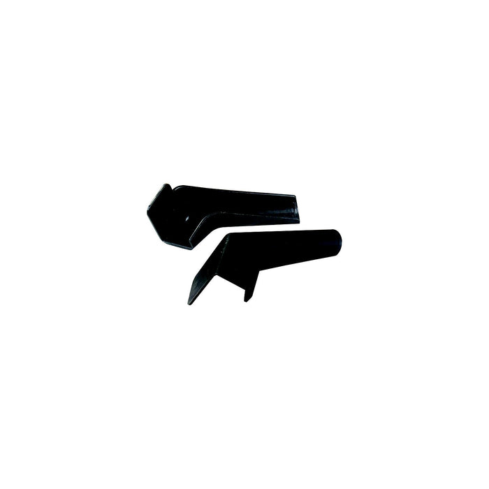 JR Products 655-FLEX-BK-A Flexible Rain Gutter Spouts, Black, pr.