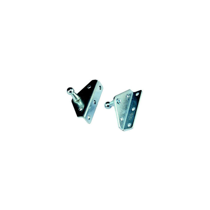 JR Products BR-12552 Gas Spring Mounting Brackets Angled, 2/pk