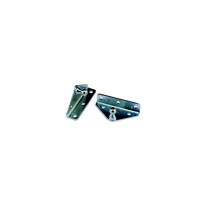 JR Products BR-12553 Gas Spring Mounting Brackets Angled, 2/pk