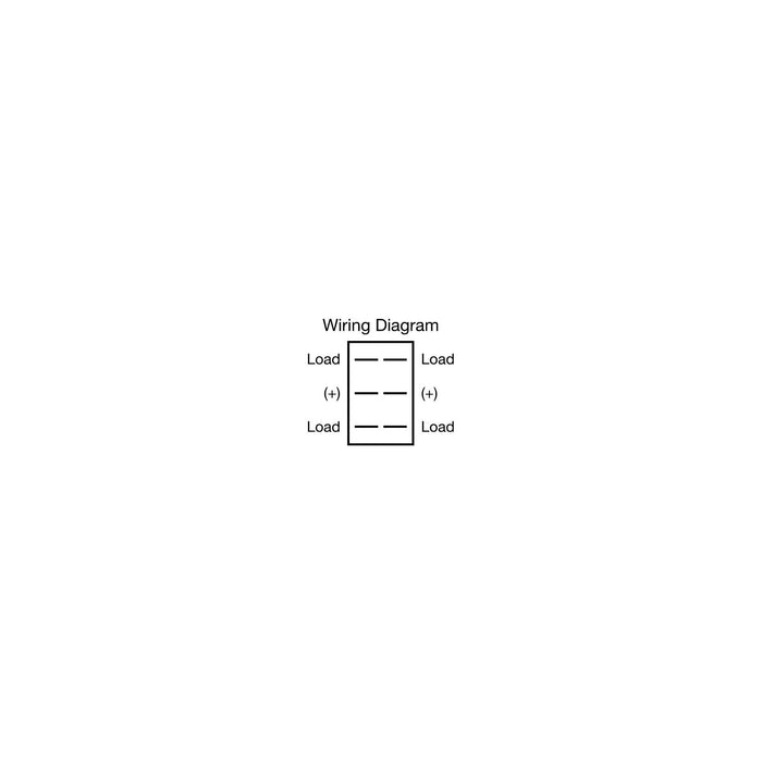JR Products 12835 Heavy Duty On/Off/Momentary-On RV Switch