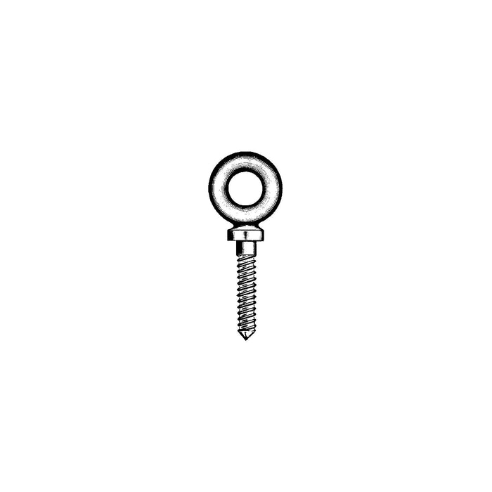 Chicago Hardware 89050 Shoulder Screw Eyebolt, Galvanized