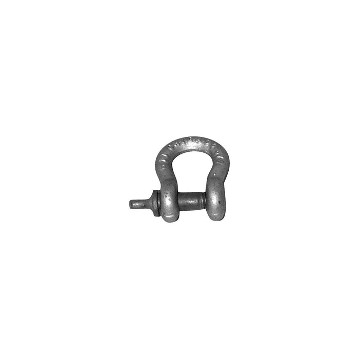 Chicago Hardware 201100 Forged, Galvanized Anchor Shackle, 1/4"